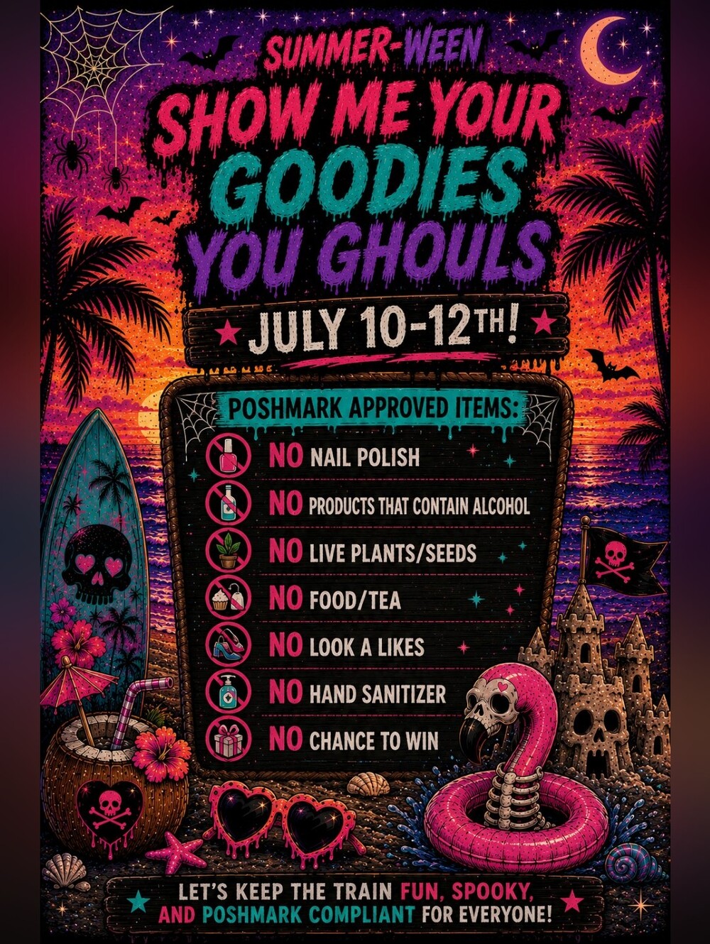 Show Me Your Goodies You Ghouls- Share Show Train 3 Day Event July 10-12th - Picture 5 of 8